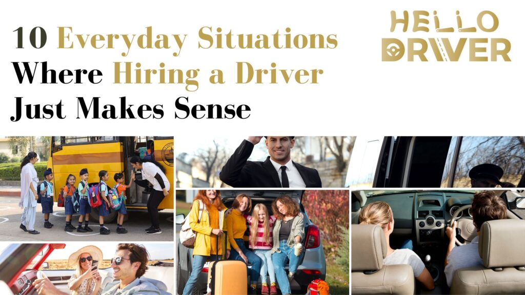 10 Everyday Reasons for Hiring a Driver in Chennai | Hello Driver